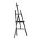 Heavy-Duty Metal, Museum Display Art Tripod Easel for Large Canvases  (68" H) - Black